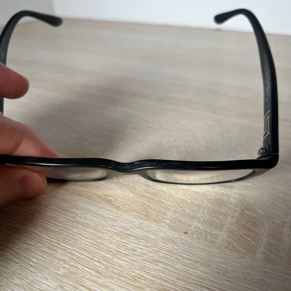 Versace Mod 3102 GB1 Eyeglasses Black Frames PARTS ONLY 52-17-140 - Picture 10 of 12